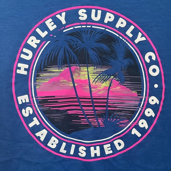HURLEY Sunset Brah Mens Tee - Picture 3 of 4